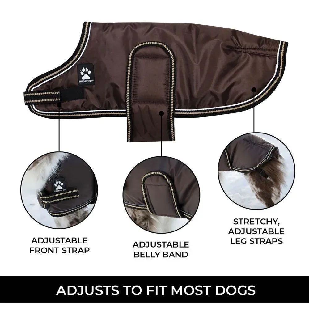 HOST PICK! NWT Shedrow K9 Tundra Black Dog Coat – Size MS